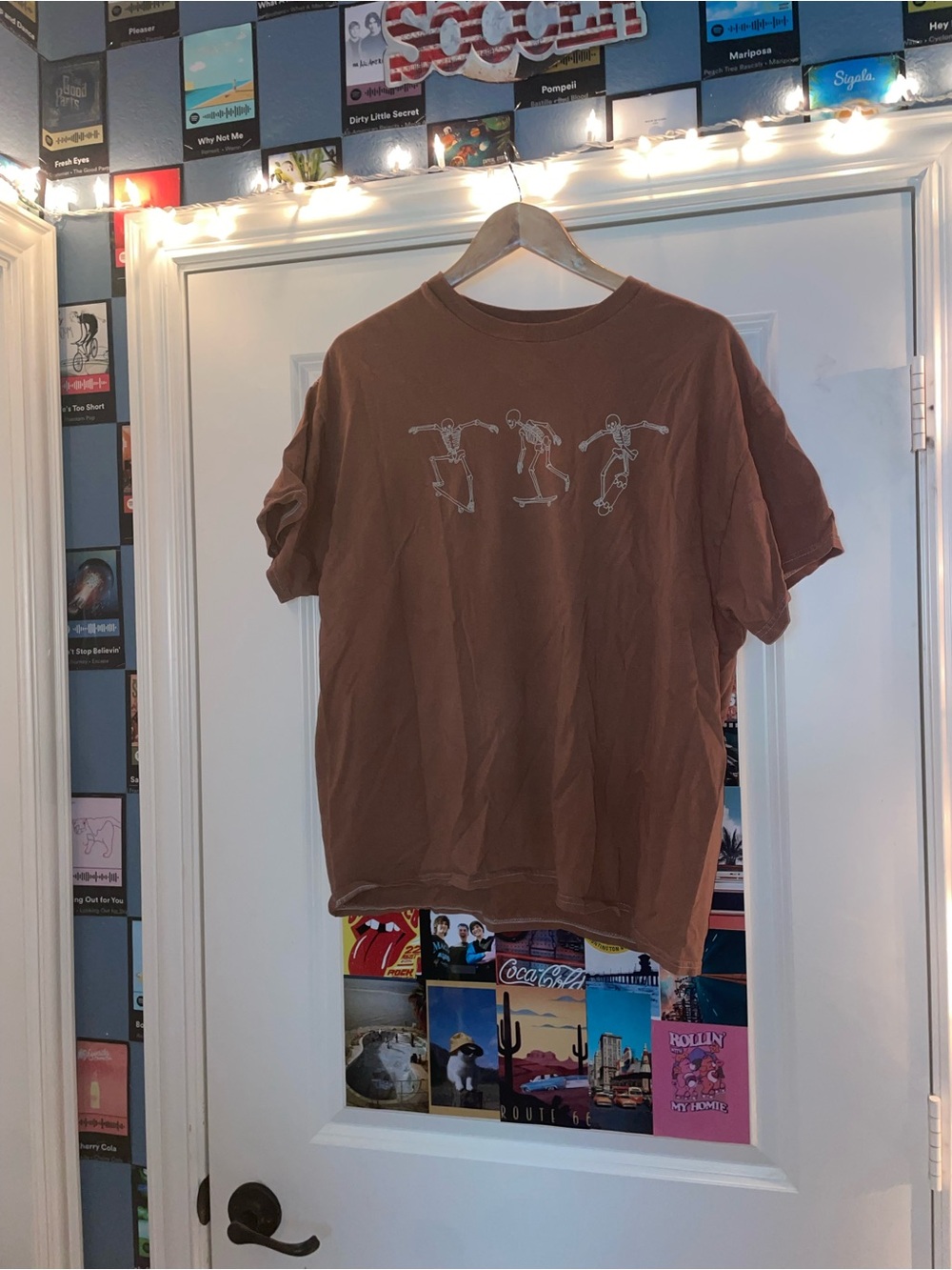 Full Tilt Brown Graphic Skate Tee